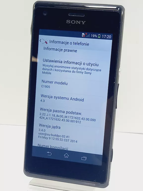 TELEFON SONY XPERIA M C1905