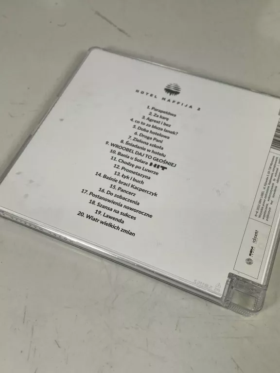 PŁYTA CD HOTEL MAFFIJA 2 SB MAFIJA