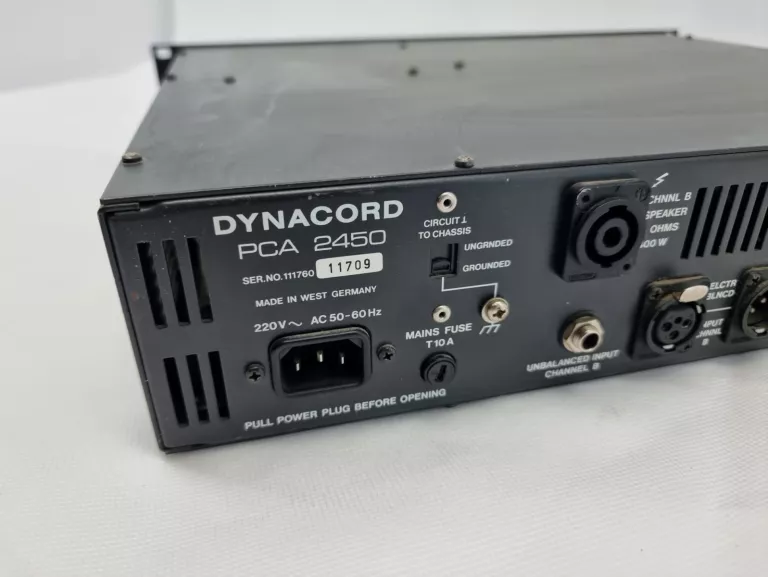 DYNACORD PCA 2450 - KOŃCÓWKA MOCY