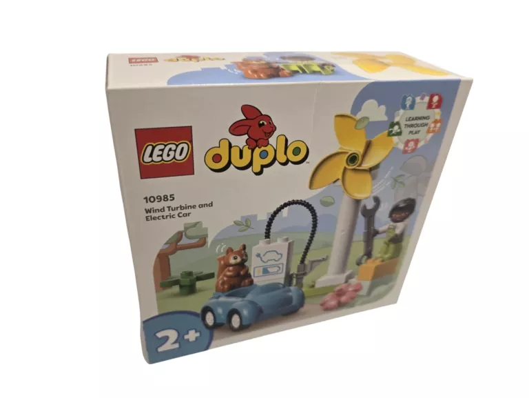 KLOCKI LEGO DUPLO 10985 TURBINA WIATROWA I SAMOCHÓD ELEKTRYCZNY