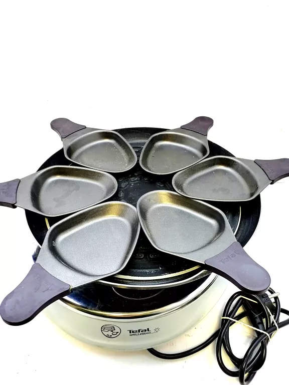 PATELNIA GRILLOWA TEFAL RACLETTE-GRILL + 6 PATELENEK