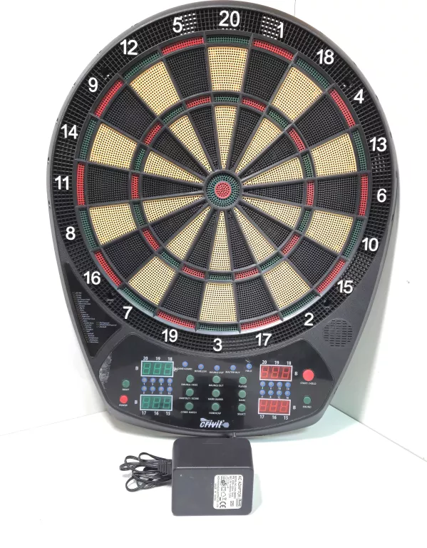 ELEKTRONICZNA TARCZA DART CRVIT ZASILACZ