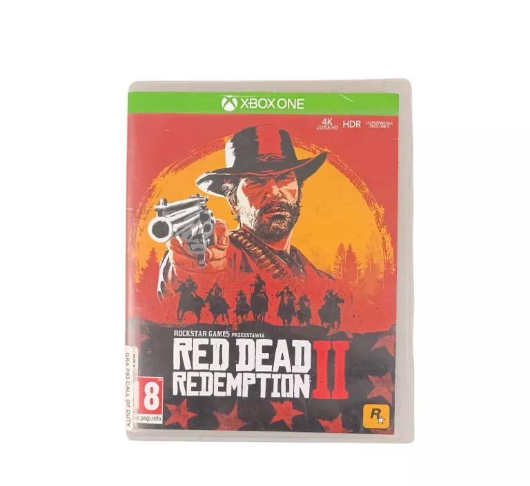 GRA NA XBOX ONE RED DEAD REDEMPTION II PUDEŁKO ZASTĘPCZE