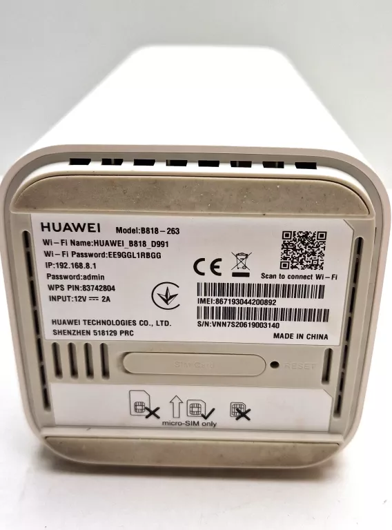 ROUTER 4G LTE CAT.19 HUAWEI B818-263