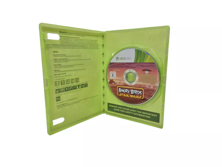 XBOX 360 ANGRY BIRDS STAR WARS