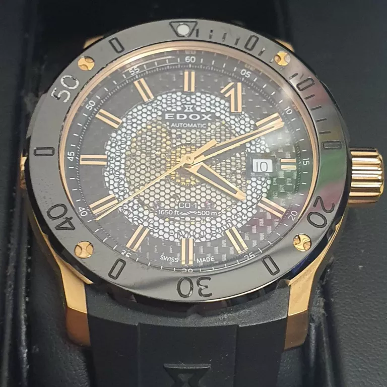 ZEGAREK MĘSKI EDOX CHRONOFFSHORE-1 AUTOMATIC 80099 37R NIR