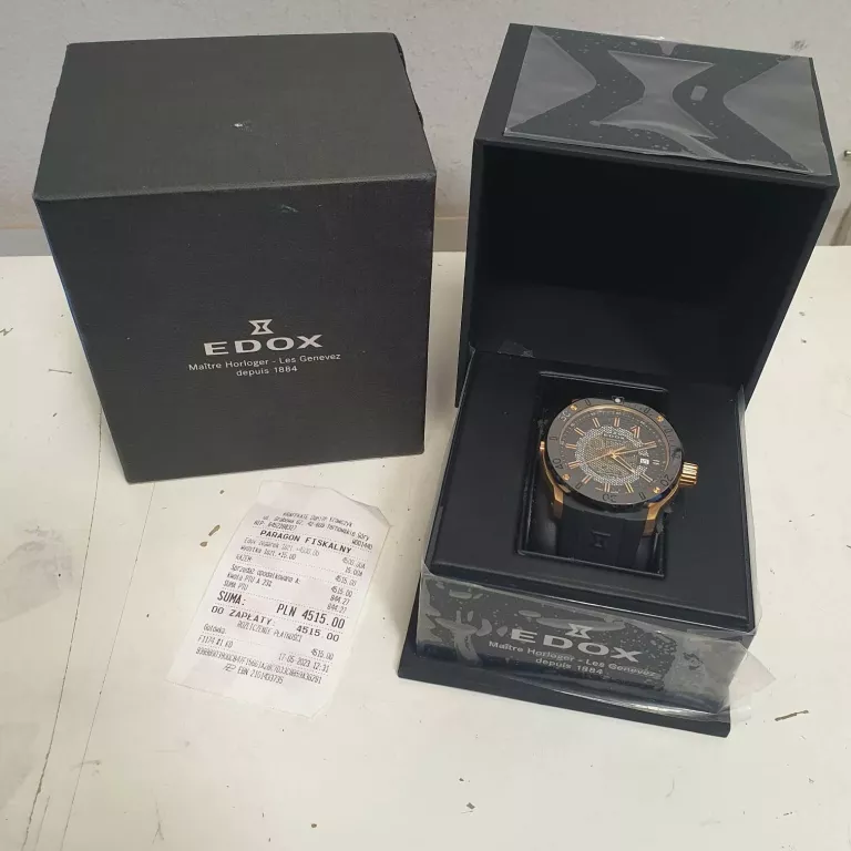 ZEGAREK MĘSKI EDOX CHRONOFFSHORE-1 AUTOMATIC 80099 37R NIR