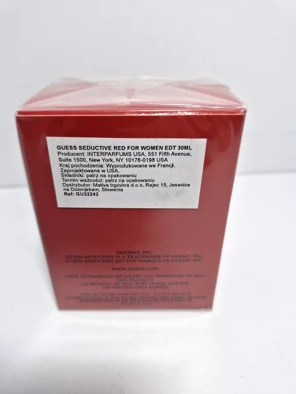 PERFUMY GUESS SEDUCTIVE RED 30ML