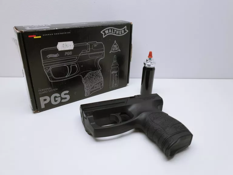 PISTOLET GAZOWY WALTHER PGS CZARNY KOMPLET