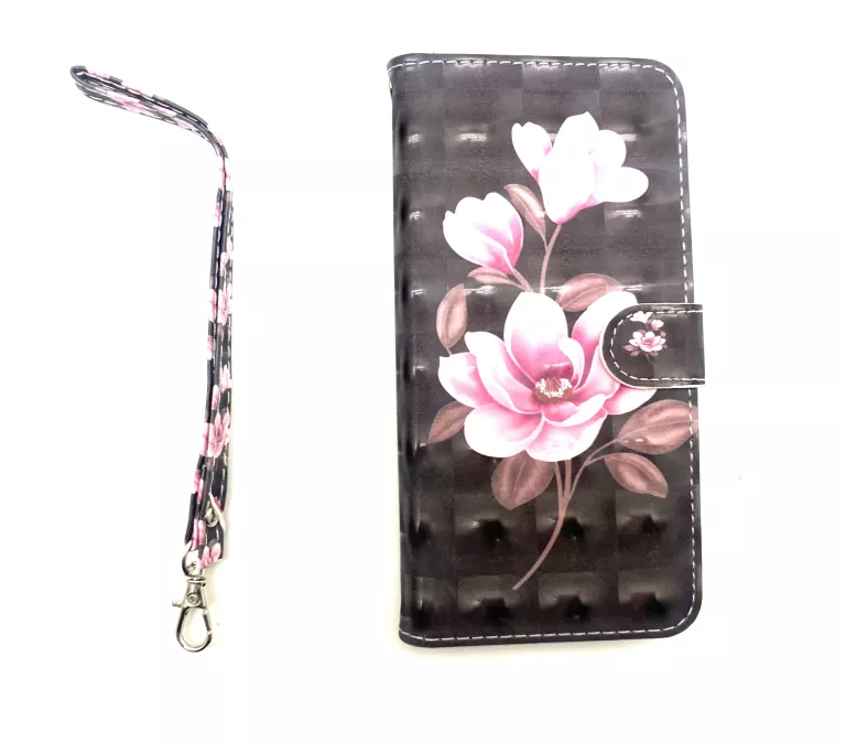 ETUI Z EFEKTEM 3D Z KWIATAMI NA TELEFON HUAWEI P30 LITE