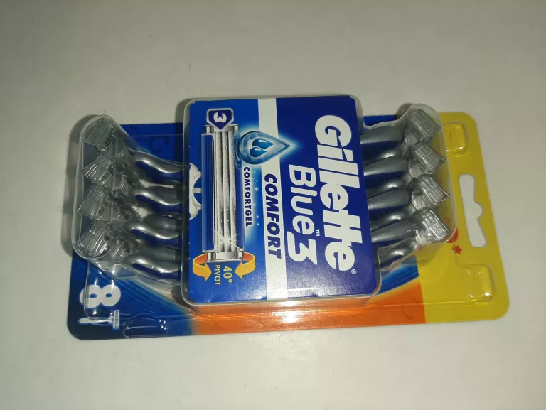 MASZYNKA GILLETTE BLUE 3 COMFORT JEDNORAZOWA 8 SZT