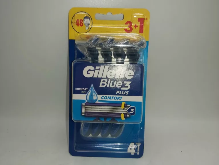 MASZYNKI GILLETTE BLUE 3 PLUS COMFORT - 4 SZT