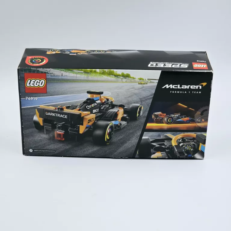 KLOCKI LEGO 76919 SPEED CHAMPIONS SAMOCHÓD WYŚCIGOWY MCLAREN FORMULA 1