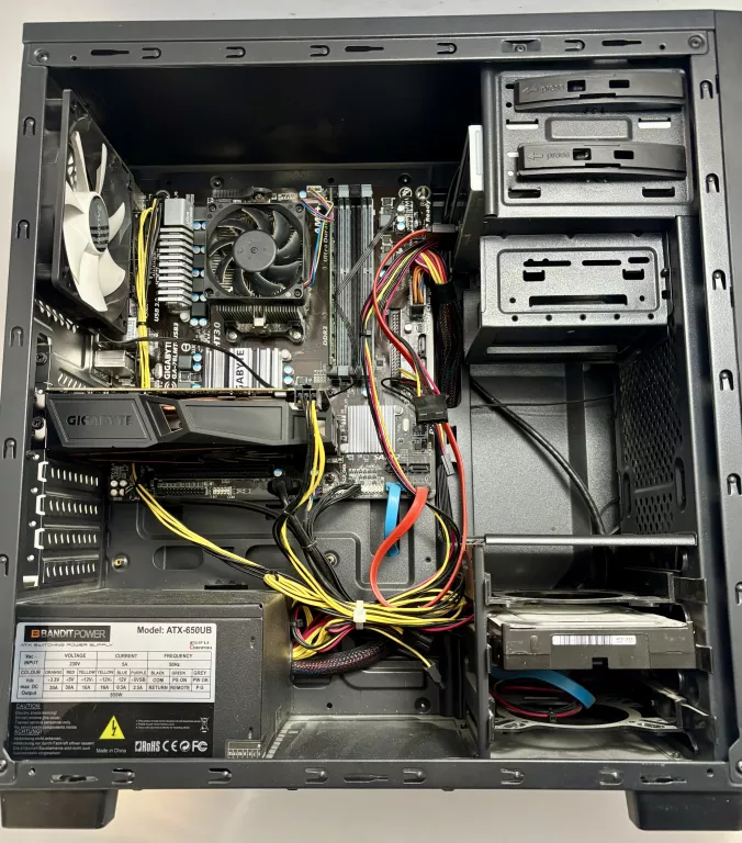 KOMPUTER GTX 1060 3GB, GA-78LMT, AMD FX-8300, 8GB RAM DDR3, ZALMAN 1 NEO