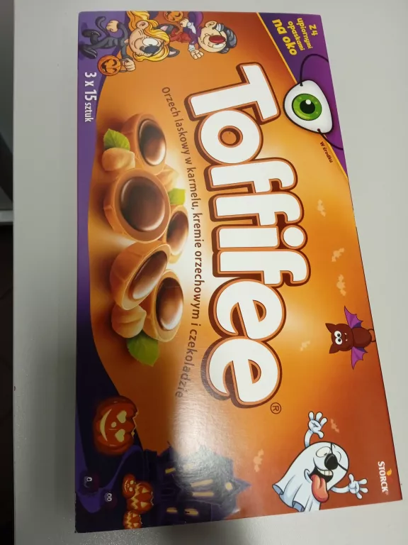 TOFFIFEE CZEKOLADKI BOMBONIERKA 3X15 SZTUK