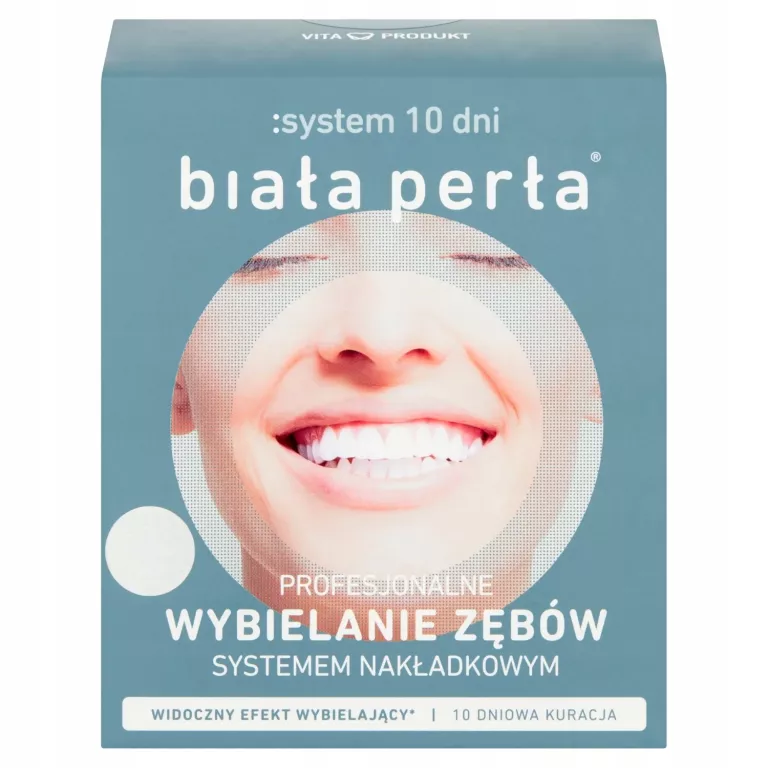 BIAŁA PERŁA, SYSTEM WYBIELAJĄCY 10 DNI, 3-FAZOWA FORMUŁA