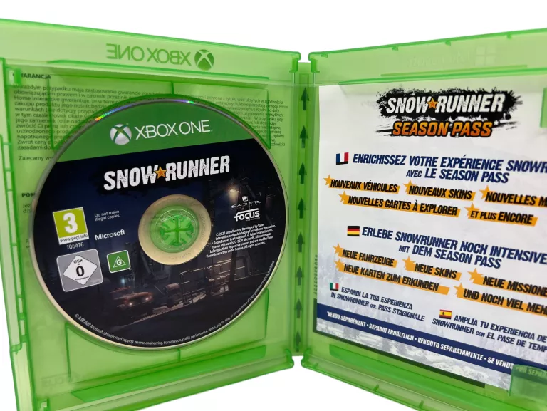 XBOX ONE SNOWRUNNER