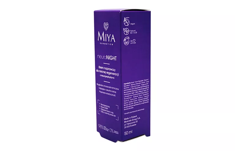 MIYA KREM NAPRAWCZY NA NOC NEUROPEPTYDY KWAS GABA 50 ML