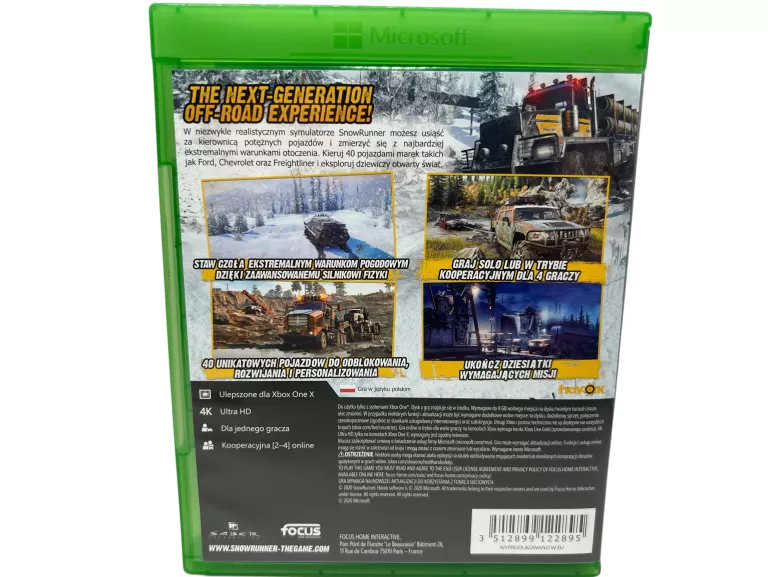 XBOX ONE SNOWRUNNER