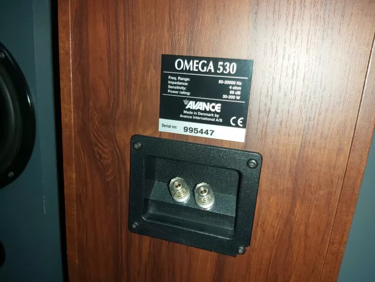 KOLUMNY GŁOŚNIKOWE PODŁOGOWE AVANCE OMEGA 530 200W, 2 SZT!!!