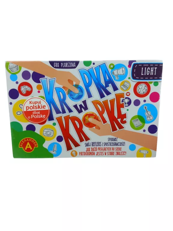 GRA ZRECZNOŚCIOWA KROPKA W KROPKĘ LIGHT