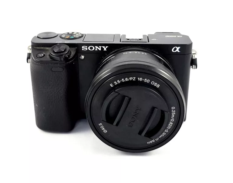 APARAT FOTOGRAFICZNY SONY A6000 KORPUS PRZEBIEG 283 ZDJĘCIA