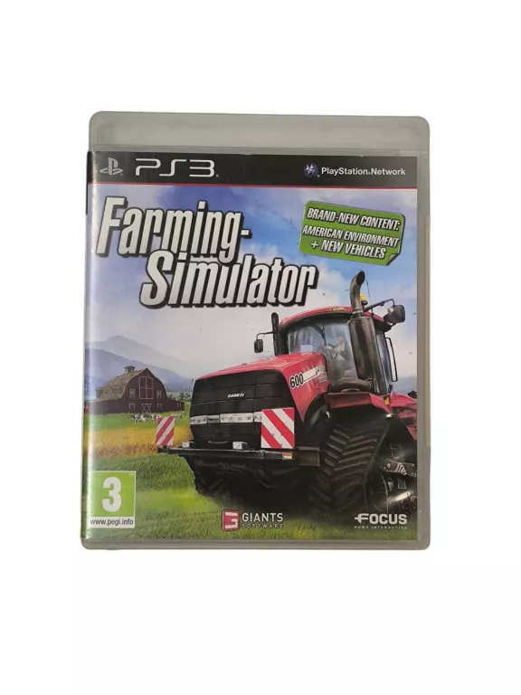 FARMING SIMULATOR 13 SONY PLAYSTATION 3 (PS3)