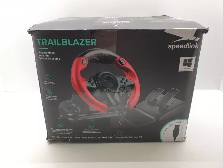 KIEROWNICA SPEEDLINK TRAILBLAZER SL-450500-BK PC/PS4/XBOX SERIES X/S/ONE/S