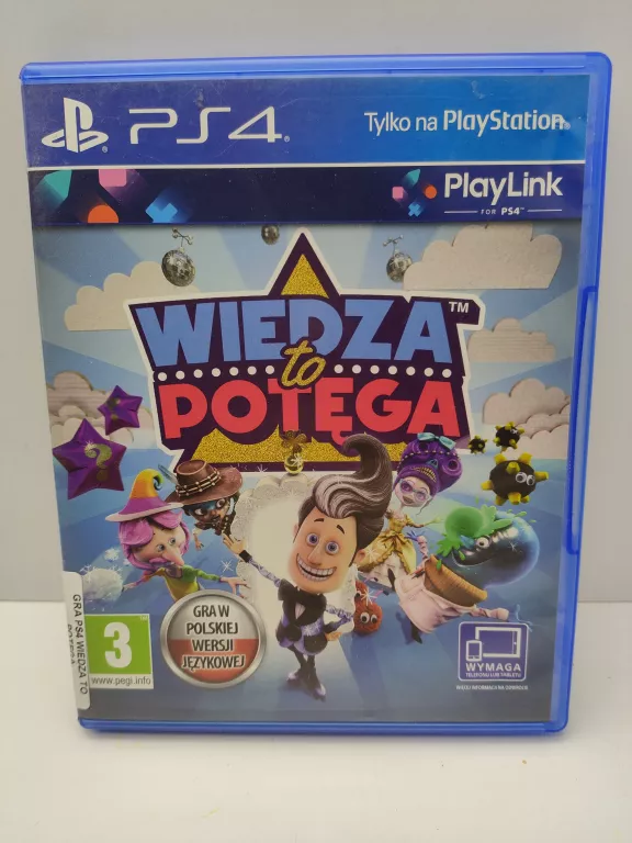 GRA PS4 WIEDZA TO POTĘGA