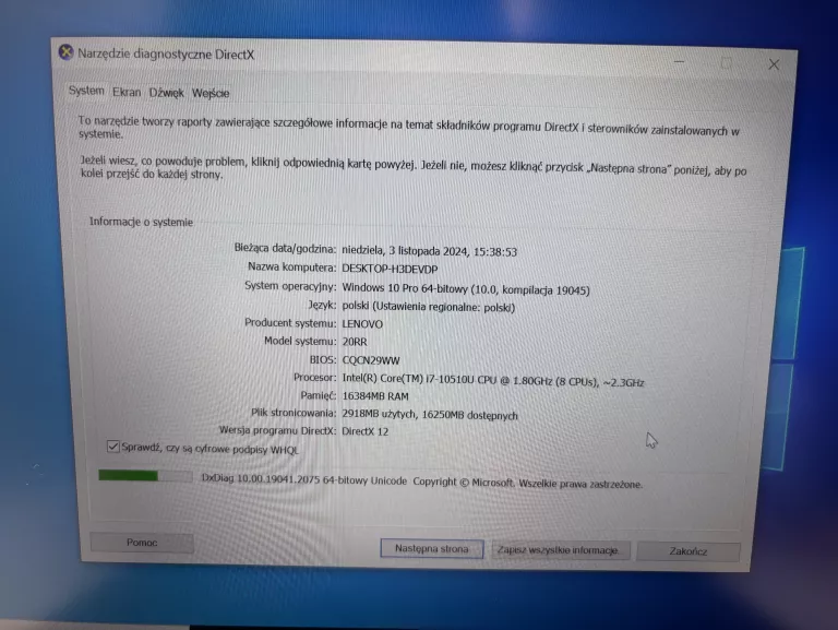 LAPTOP LENOVO THINKBOOK 13S-IML 13,3" INTEL CORE I7 16/512 GB