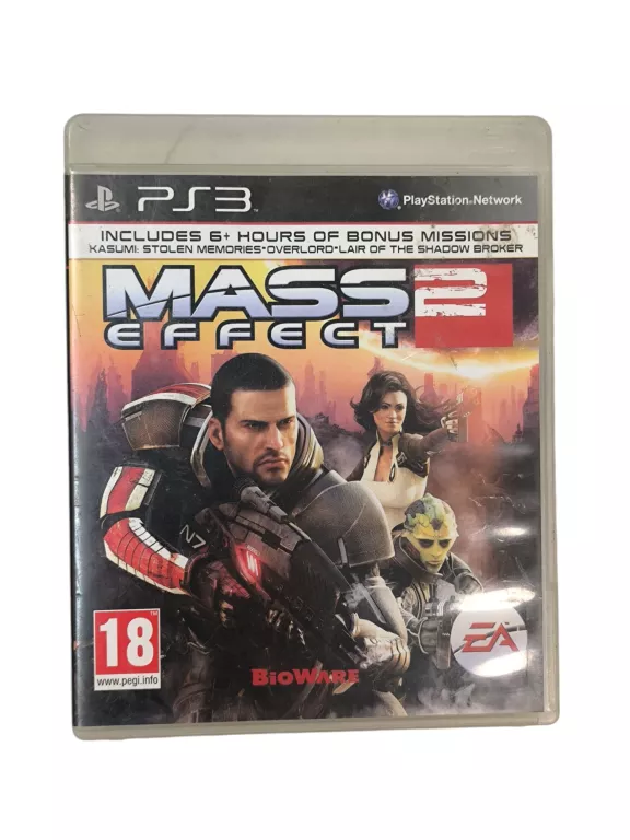 MASS EFFECT 2 SONY PLAYSTATION 3 (PS3)