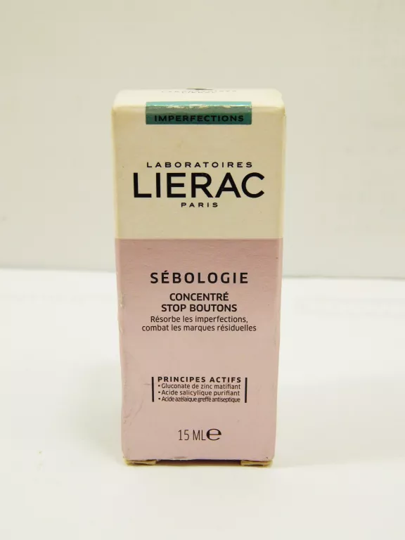 LIERAC SEBOLOGIE KONCENTRAT DWUFAZOWY NA WYPRYSKI 15 ML