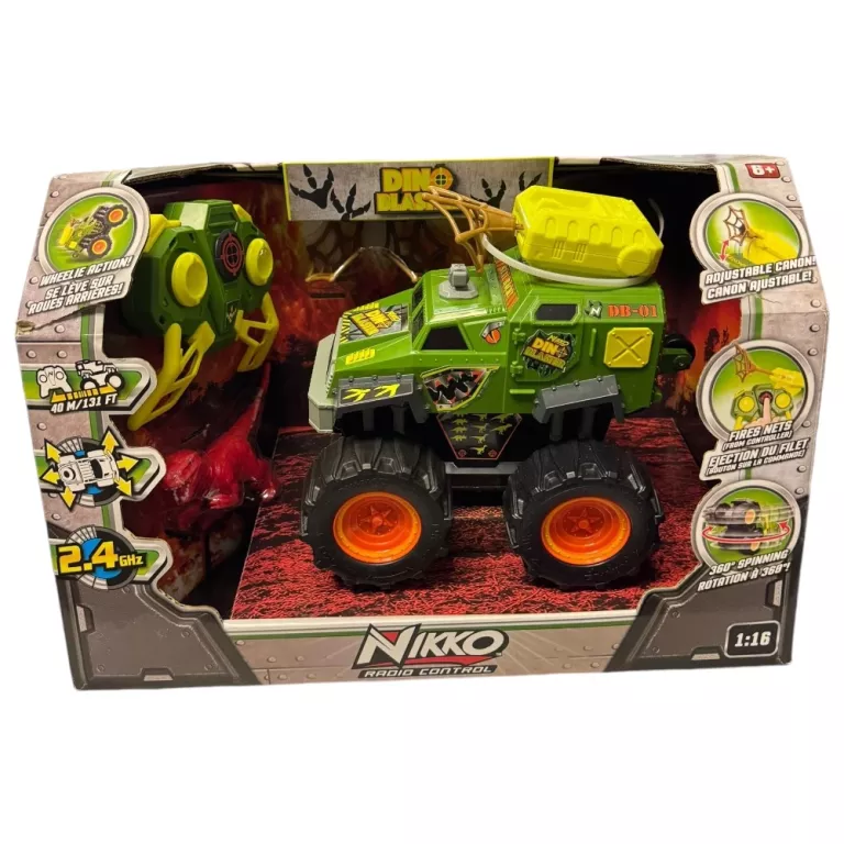 NIKKO DINO BLASTER RC AUTO STEROWANE ZDALNIE