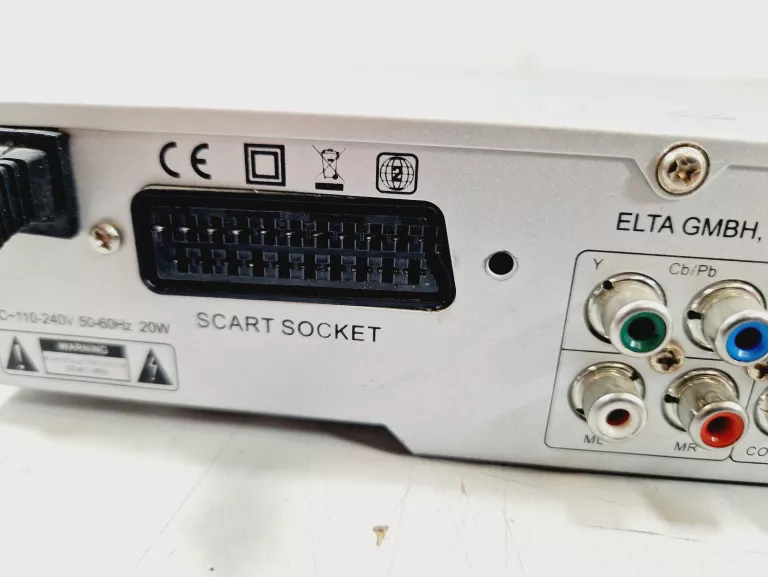 ODTWARZACZ DVD ELTA 8917DVD + KABEL SCART + PILOT | ELTA 8917 DVD