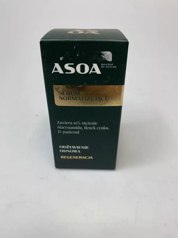 ASOA SERUM NORMALIZUJĄCE 30ML ODŻYWIENIE ODNOWA