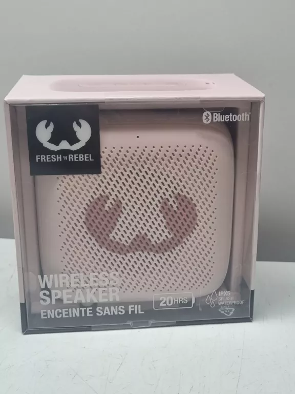 GŁOŚNIK PRZENOŚNY FRESH 'N REBEL WIRELESS SPEAKER RÓŻOWY 5 W