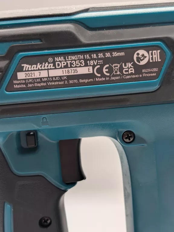 SZTYFCIARKA MAKITA DPT353Z BODY