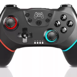 KONTROLER PAD BEZPRZEWODOWY BLUETOOTH NINTENDO SWITCH PC CZARNY