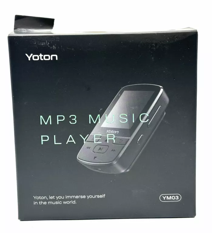 MP3 PLAYER MUSIC YOTON / PUD CZARNE / UŻYWANE
