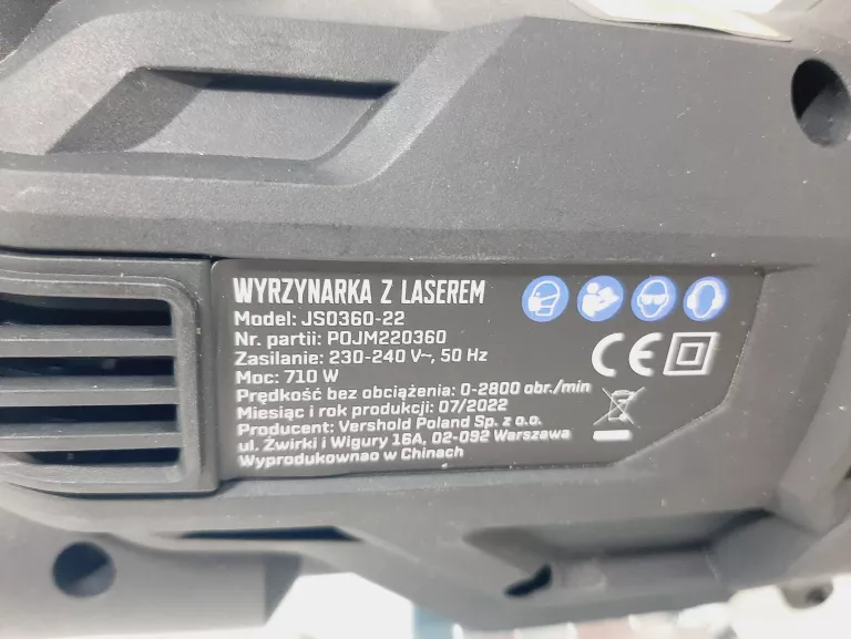 WYRZYNARKA LASEROWA NITEO TOOLS 710 W