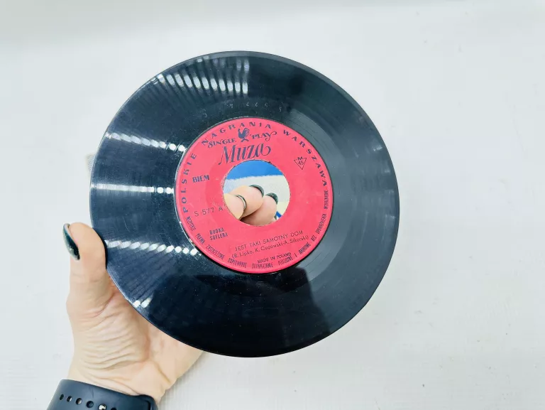 PŁYTA WINYLOWA BUDKA SUFLERA WINYL SAMOTNY NOCĄ CUGOWSKI LIPKO SINGLE PLAY