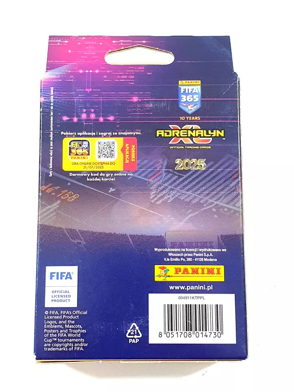 PANINI FIFA 365 MINI PUSZKA KOLEKCJONERA