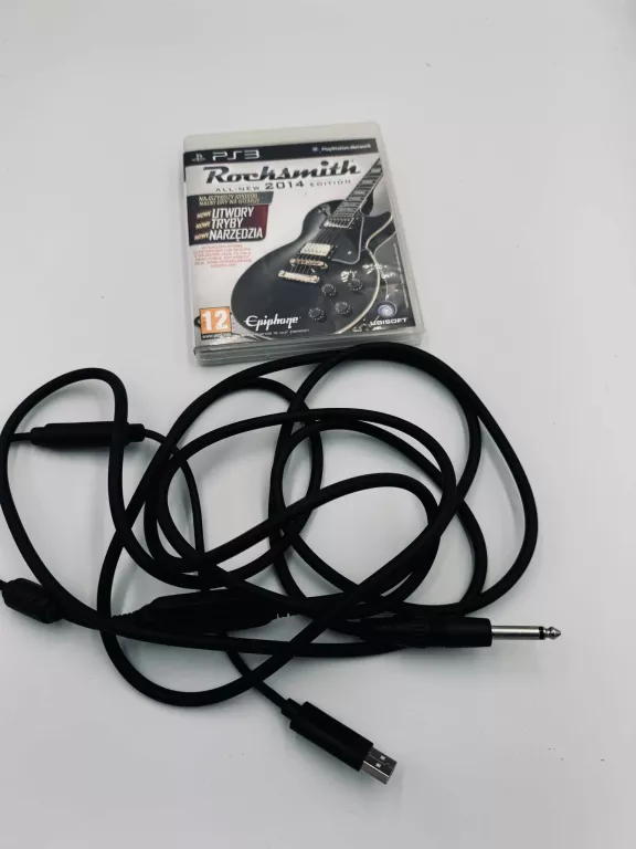 PS3 ROCKSMITH ALL-NEW 2014 EDITION + KABEL