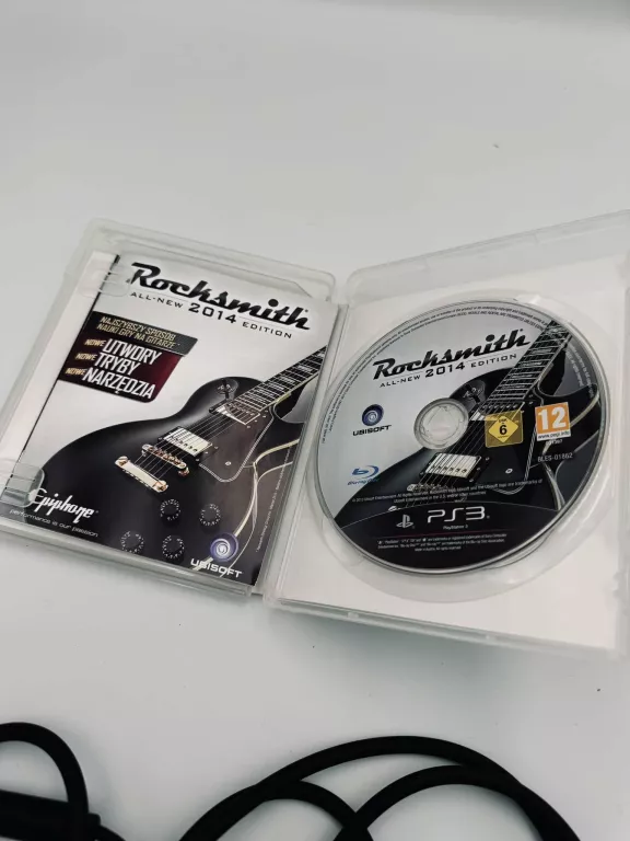 PS3 ROCKSMITH ALL-NEW 2014 EDITION + KABEL