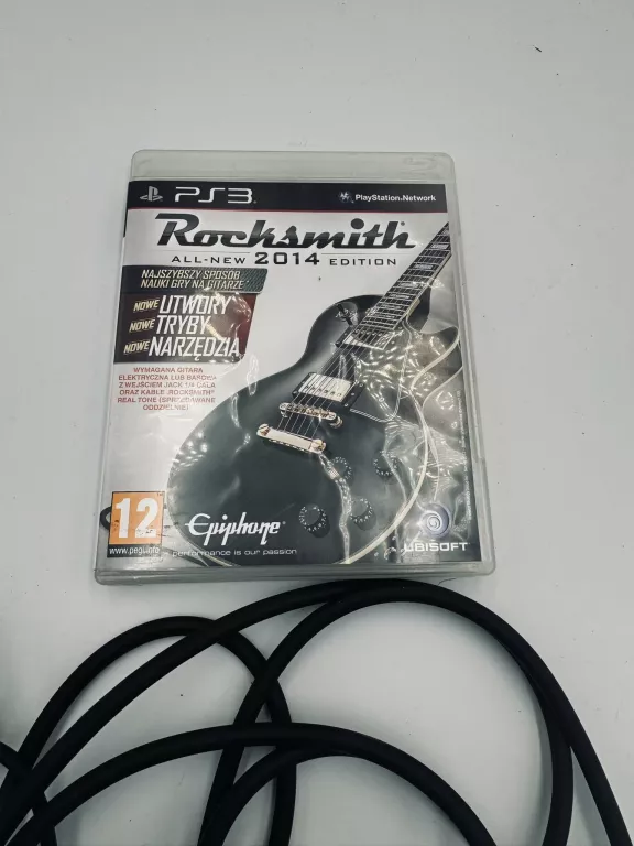 PS3 ROCKSMITH ALL-NEW 2014 EDITION + KABEL