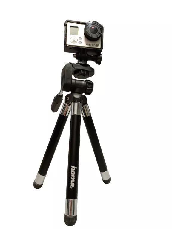 KAMERA GOPRO HERO 3+ + 2X STATYW