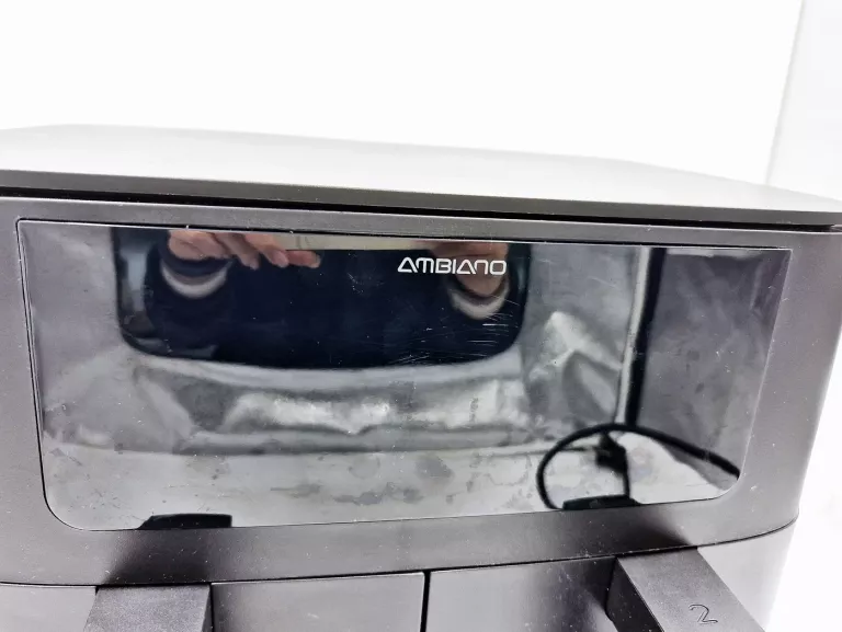 FRYTKOWNICA BEZTŁUSZCZOWA DWUKOMOROWA AIR FRYER AMBIANO 8L GT-DAF-01