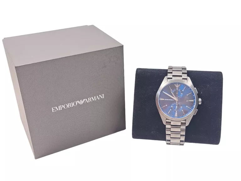 ZEGAREK MĘSKI BRANSOLETA EMPORIO ARMANI AR-11481 PUDEŁKO