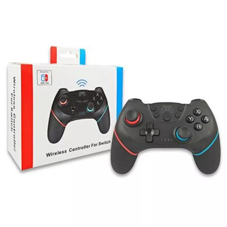 KONTROLER PAD BEZPRZEWODOWY BLUETOOTH NINTENDO SWITCH PC CZARNY