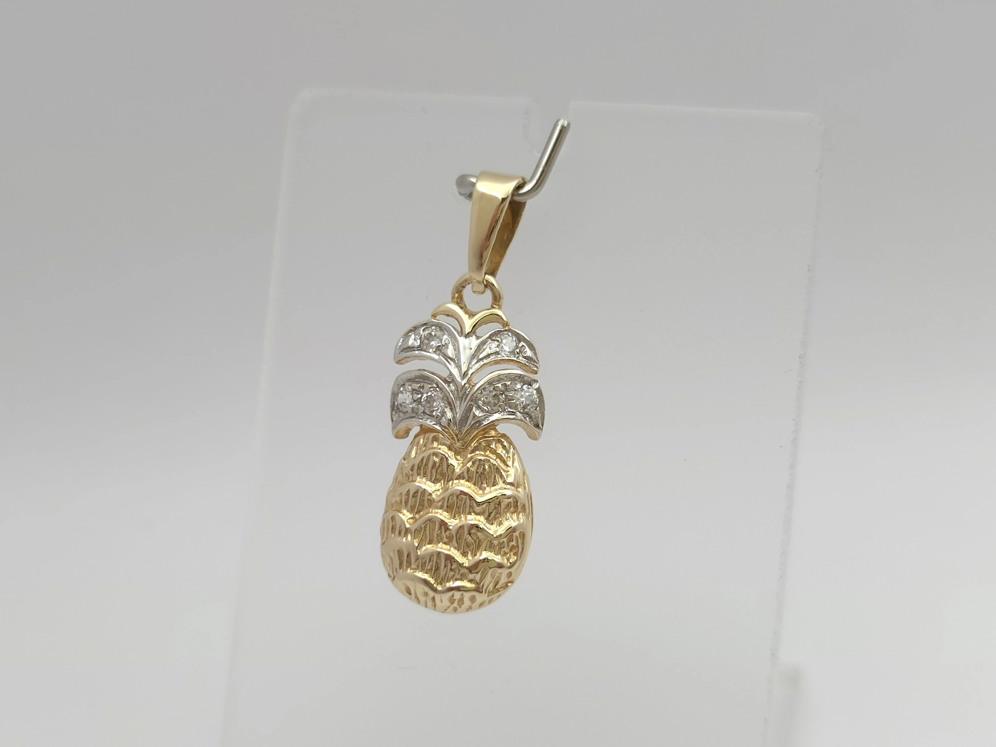 zlota-zawieszka-ananas-585-14k-214g-stan-11323-2